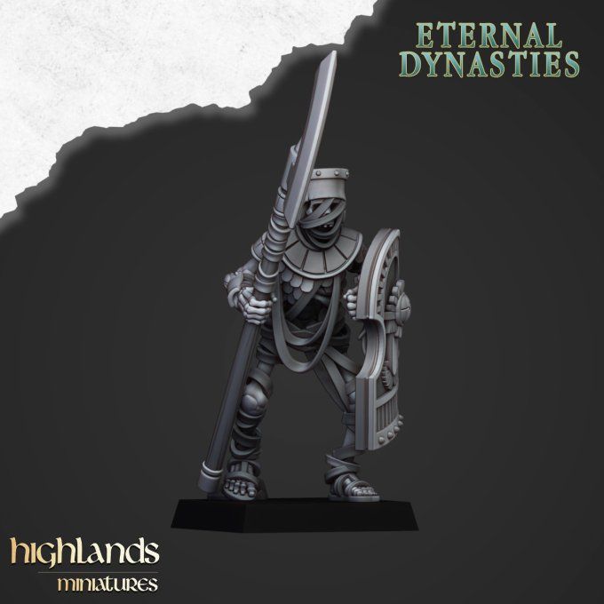 Ancient Guards with halberds