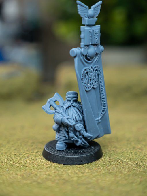 Dwarf Lord with Battle Banner