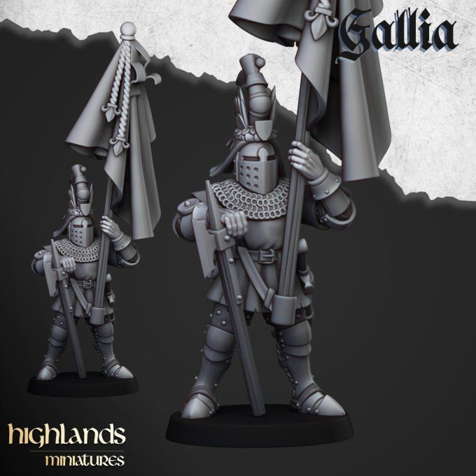 Knights of Gallia on Foot