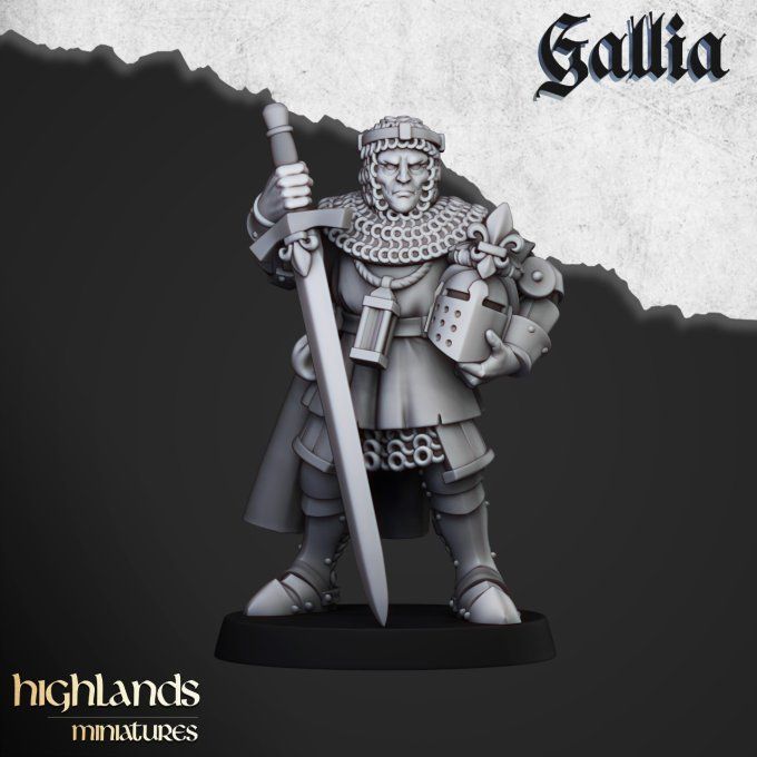 Knights of Gallia on Foot